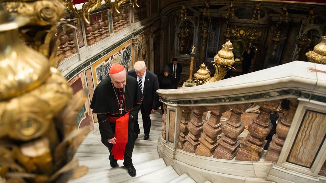 'Old-time stereotypes': Trump accused of hurling 'long-used slur' at Catholics