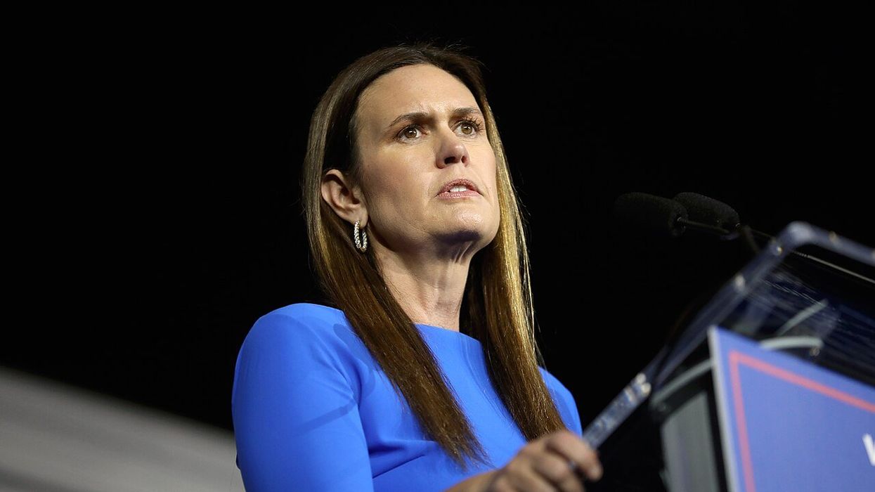 Sarah Huckabee Sanders under fire after audit reveals 'potential legal violations' on $19K lectern