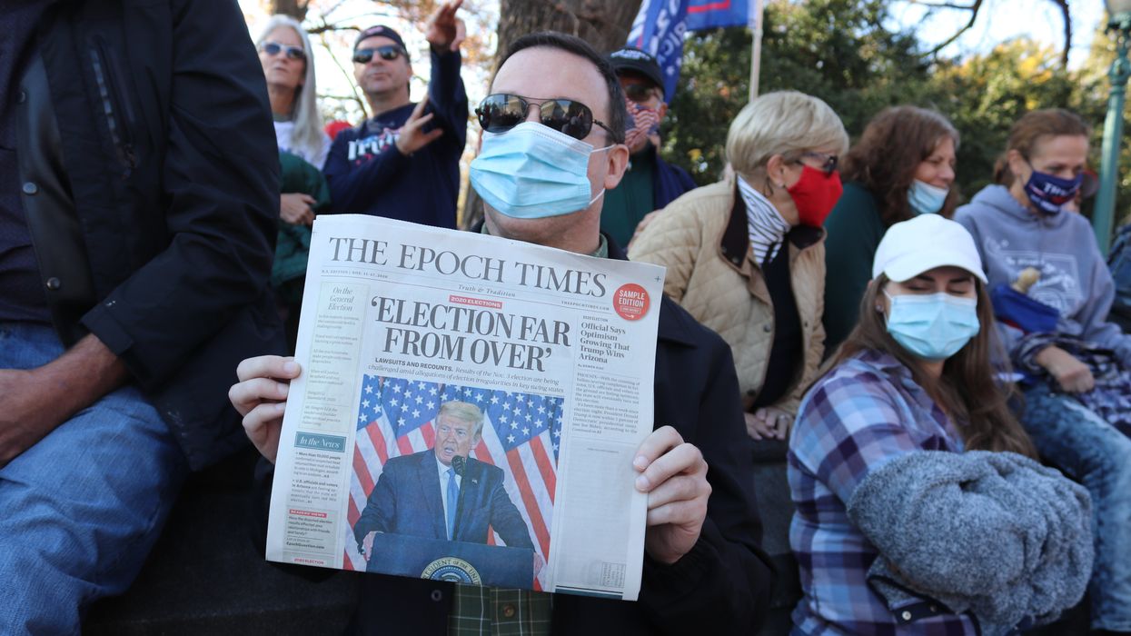 Election denialism embraced by 'large proportion' of Trump’s followers: report