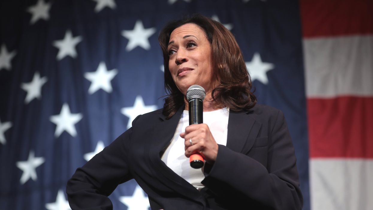 Harris breaks the f-bomb barrier