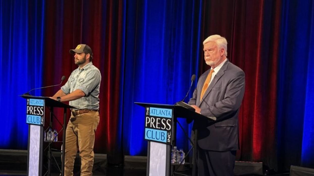 Congressional candidate convicted in Jan. 6 Capitol riot case walks out on Georgia debate