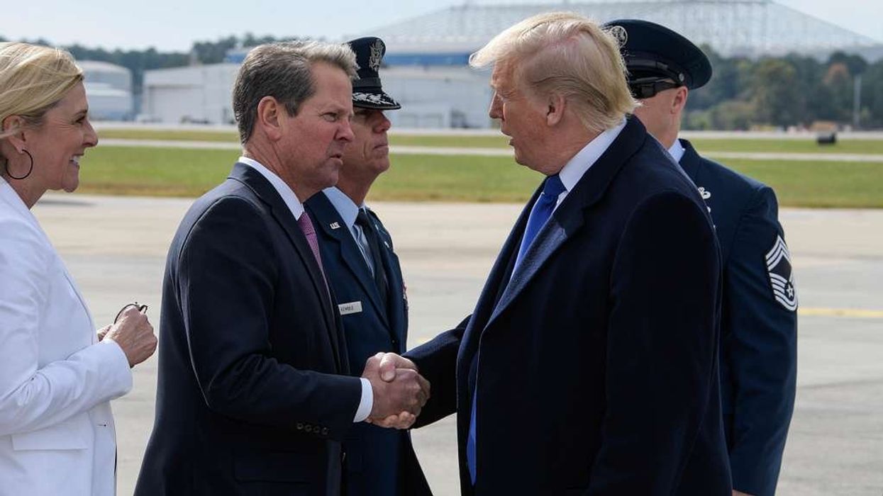 'As embarrassing as it gets': GA gov blasted over 'weak' reply to Trump’s attack on him — and his wife
