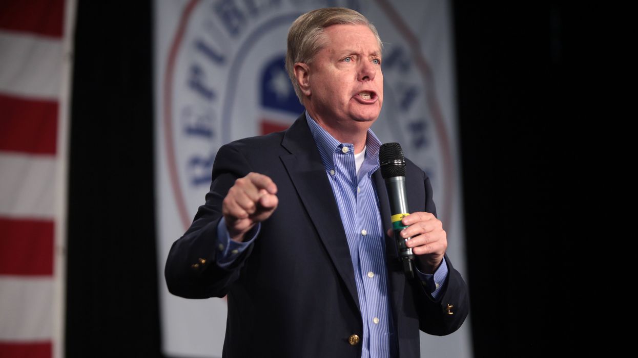 Lindsey Graham confronted on CNN with video of Trump saying 'I don’t care what he says'