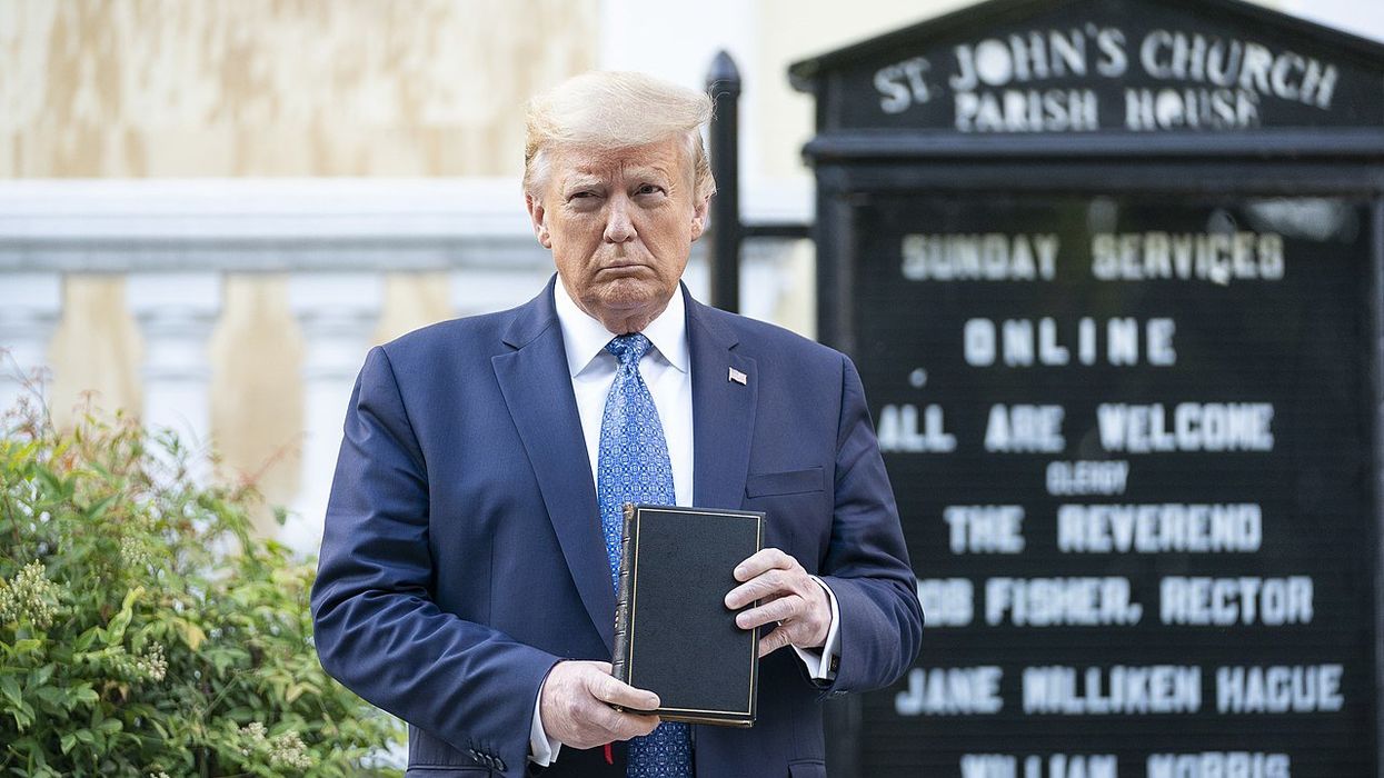 Christian nationalists celebrate Trump’s White House return with 'limited run Inauguration Day Bible'