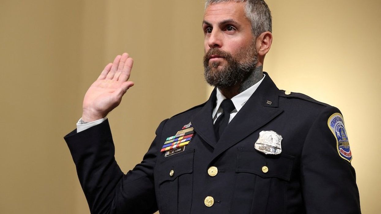 'Didn’t bleep that word out': Ex-Capitol cop curses out Oath Keepers founder on live TV