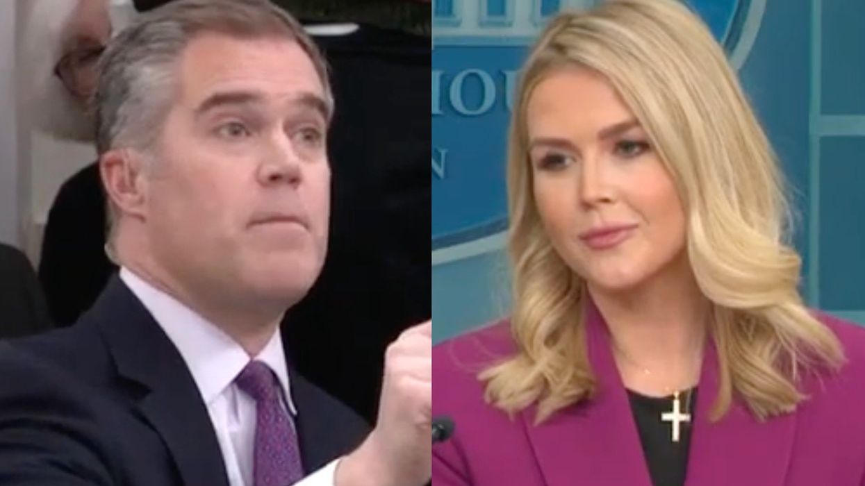 'There’s no clarity': Reporter confronts Trump’s press secretary over federal funding freeze