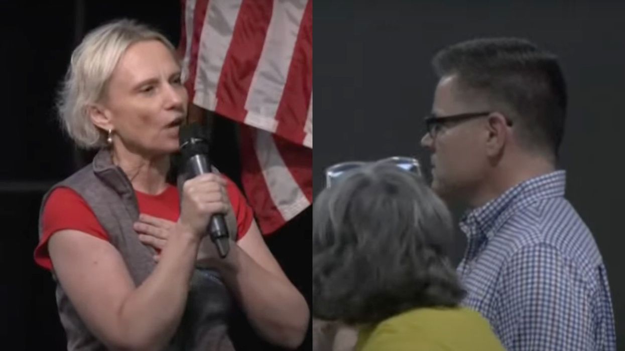 GOP rep booed by hundreds at town hall after saying migrants 'not entitled to due process'