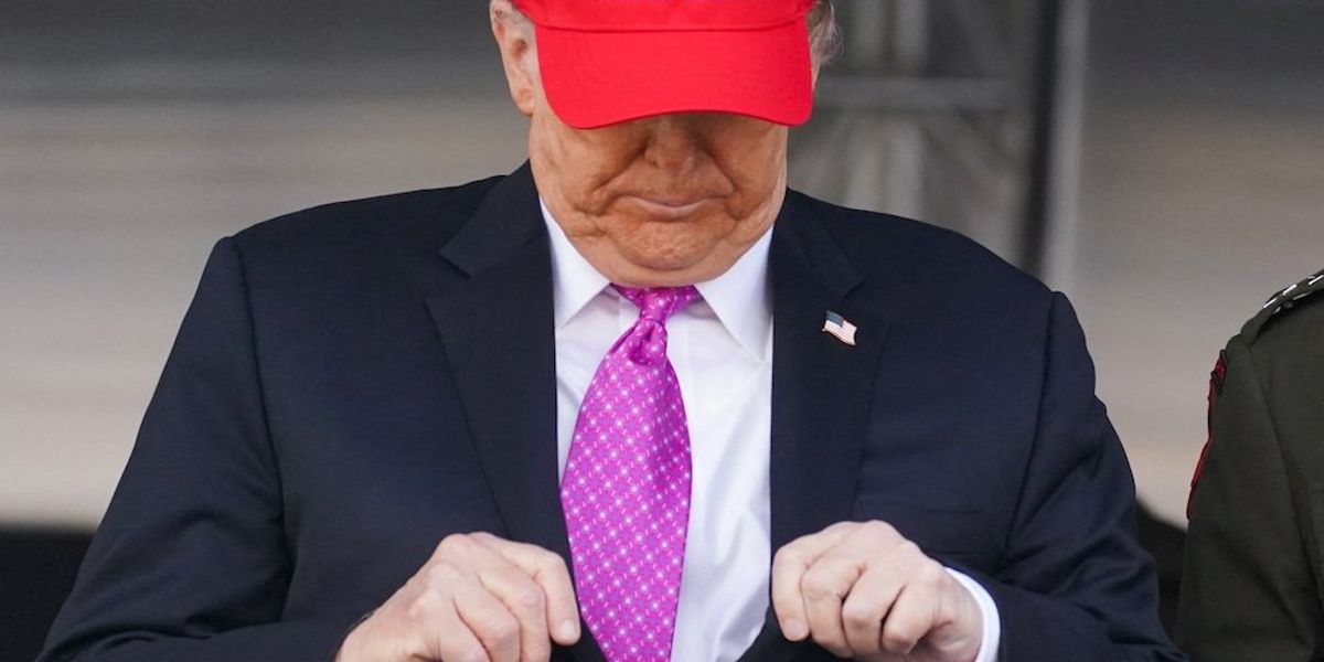 The old and weak president is losing - because he’s old and weak