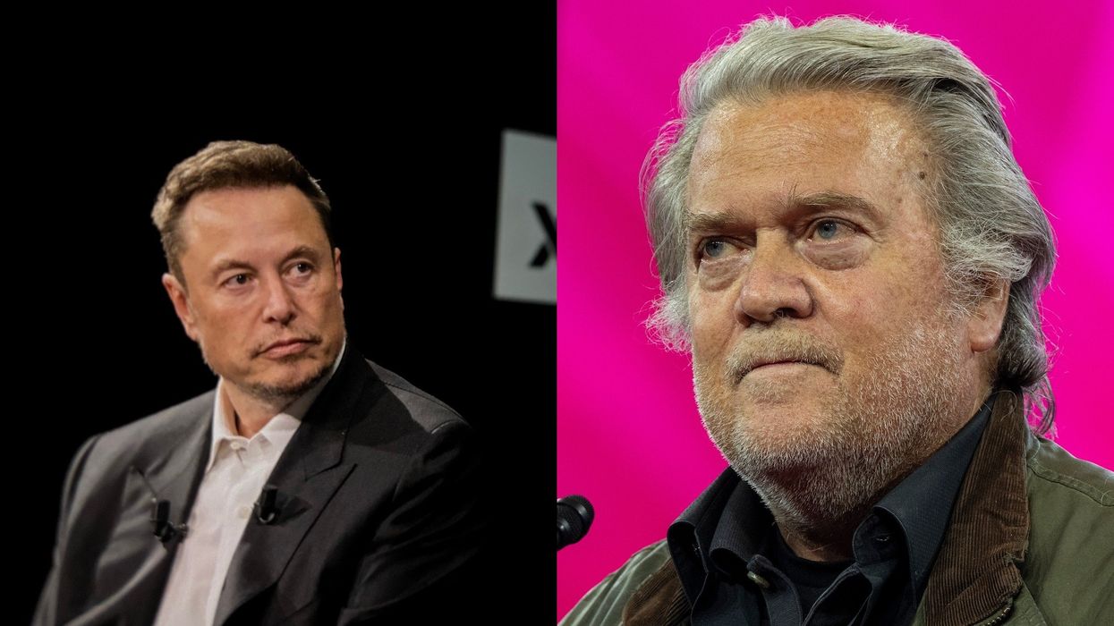 'Fat drunken slob': Elon Musk and Steve Bannon are now at war over proposed third party