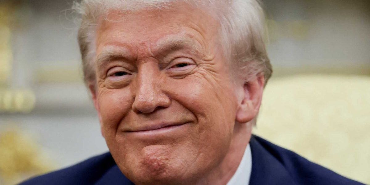 Trump is richer than he's ever been and loving the presidency — Americans not so much