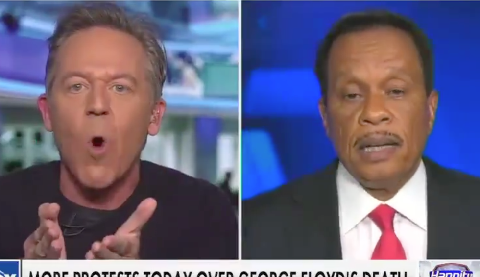 Fox News host loses it and starts shouting as his black colleague tries to calmly explain the protests