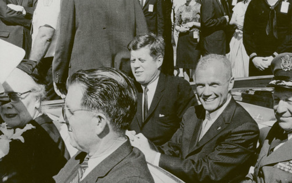 How the question of who killed JFK emerged in an unexpected way on the campaign trail
