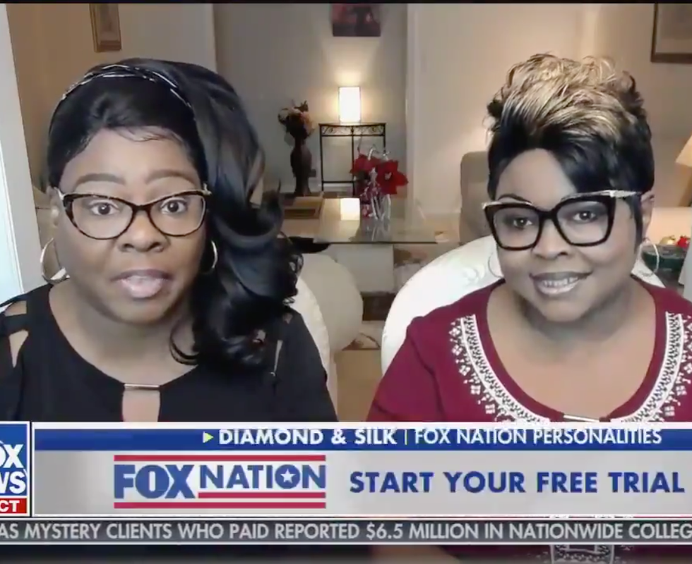 Fox's Diamond & Silk decry alleged liberal war on Thanksgiving: 'Don’t tell us what we can and cannot eat'