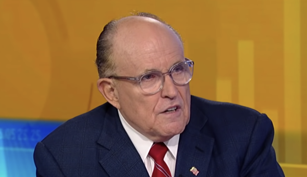 Giuliani contradicts Trump's excuse for hiding his taxes