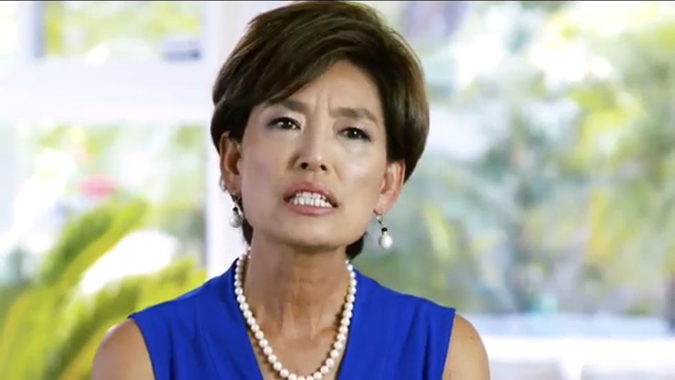 Desperate GOP Congressional Candidate Runs Ad Featuring Laudatory Quotes From Herself