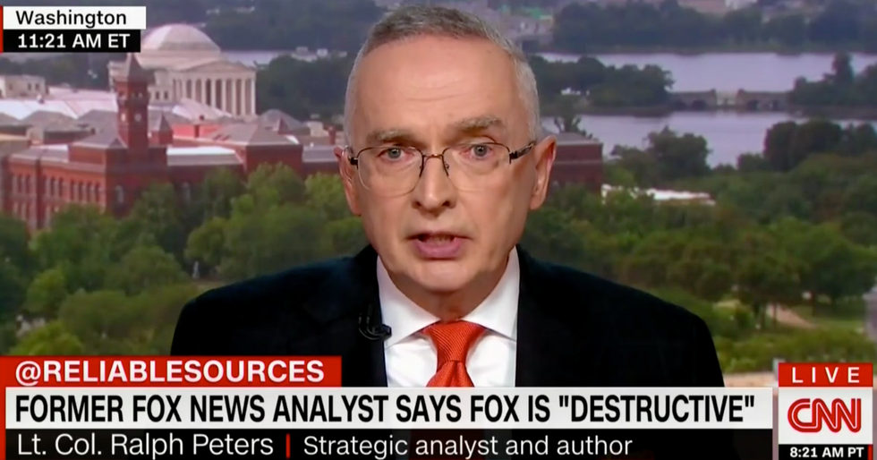 Ex-Fox News Analyst Lt. Col. Ralph Peters Shreds Former Colleagues: ‘Prostitutes’ And ‘Henchmen’ for Trump