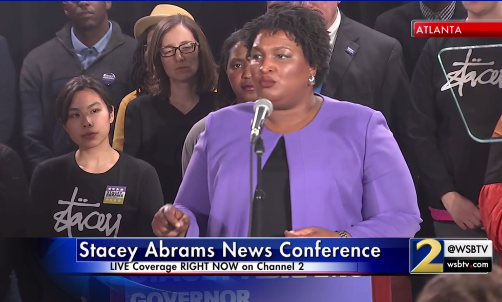 Stacey Abrams files new lawsuit detailing Brian Kemp's massive voter suppression effort in Georgia