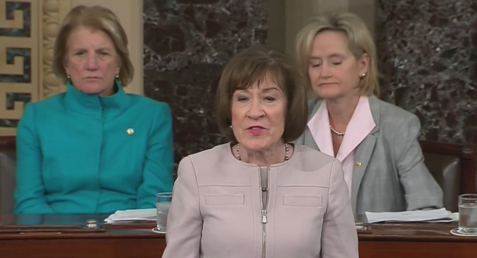 Here Are 5 Things Susan Collins Got Horribly Wrong in Her Flawed Defense of Brett Kavanaugh