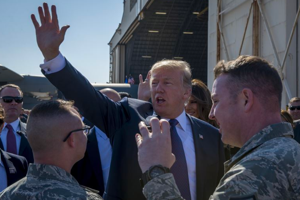 Semper WTF? Trump tells FOX News that he only supports the military when they bow down to him