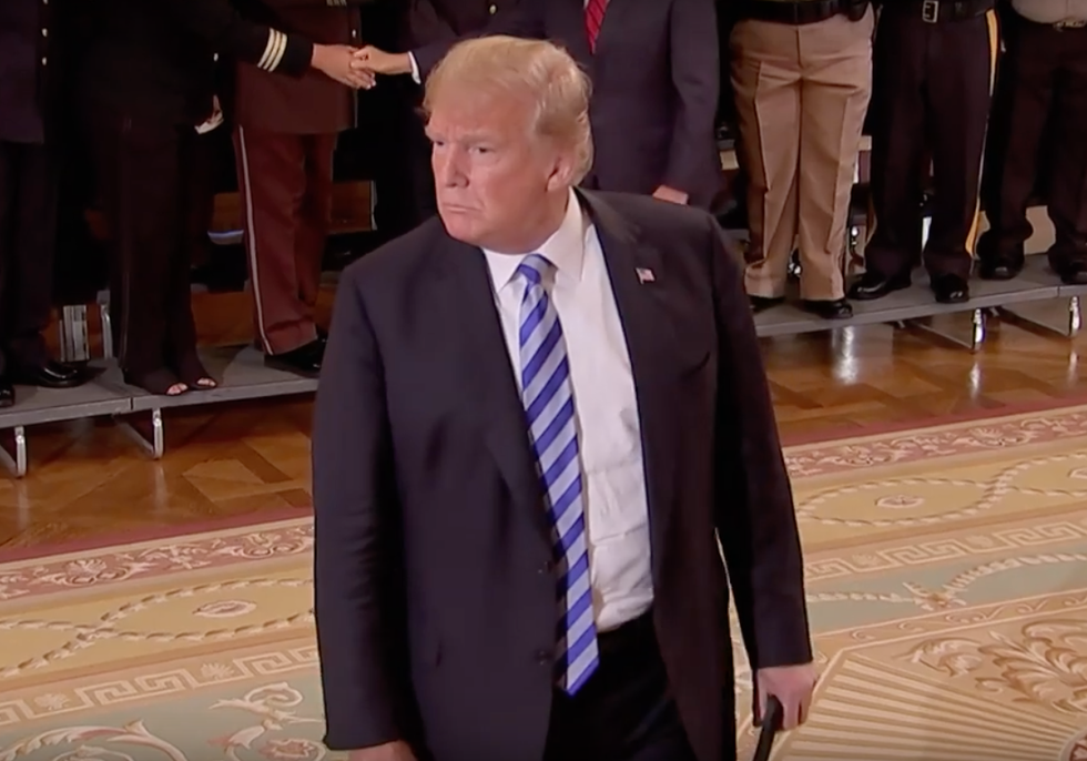 Trump Rants and Lies About the New York Times After Devastating Op-Ed Deals a Blow to His Presidency