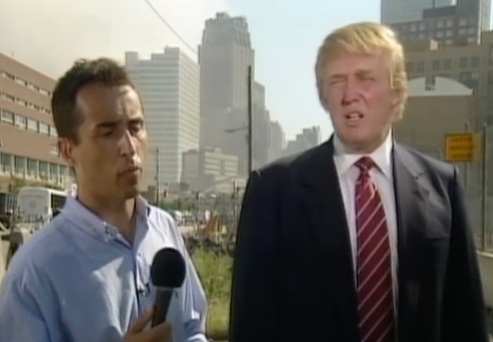 Donald Trump Has A Long and Sordid History of Bizarre Behavior Around the 9/11 Attacks