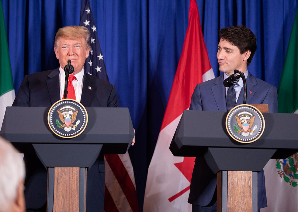 Justin Trudeau just humiliated Trump at the signing ceremony for the new NAFTA