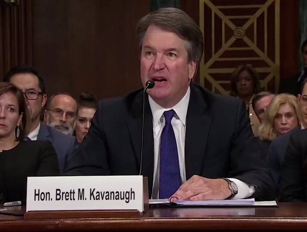 Retired Supreme Court Justice Says Kavanaugh's Behavior at the Senate Hearing Disqualifies Him: 'Senators Should Pay Attention to This'