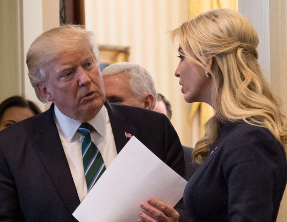 Ivanka Trump played an undisclosed role funneling inauguration funds to the family business  -  raising the 'potential for undue enrichment'