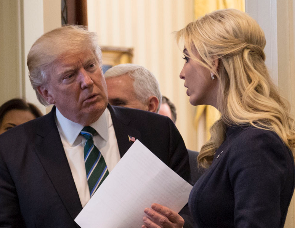 Ivanka Trump played an undisclosed role funneling inauguration funds to the family business  -  raising the 'potential for undue enrichment'