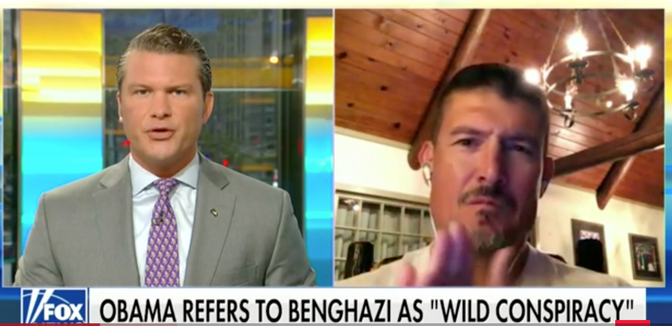 Fox News Host Warns Benghazi Pundit to 'Be Careful' After He Threatens to ‘Choke’ Former President Barack Obama