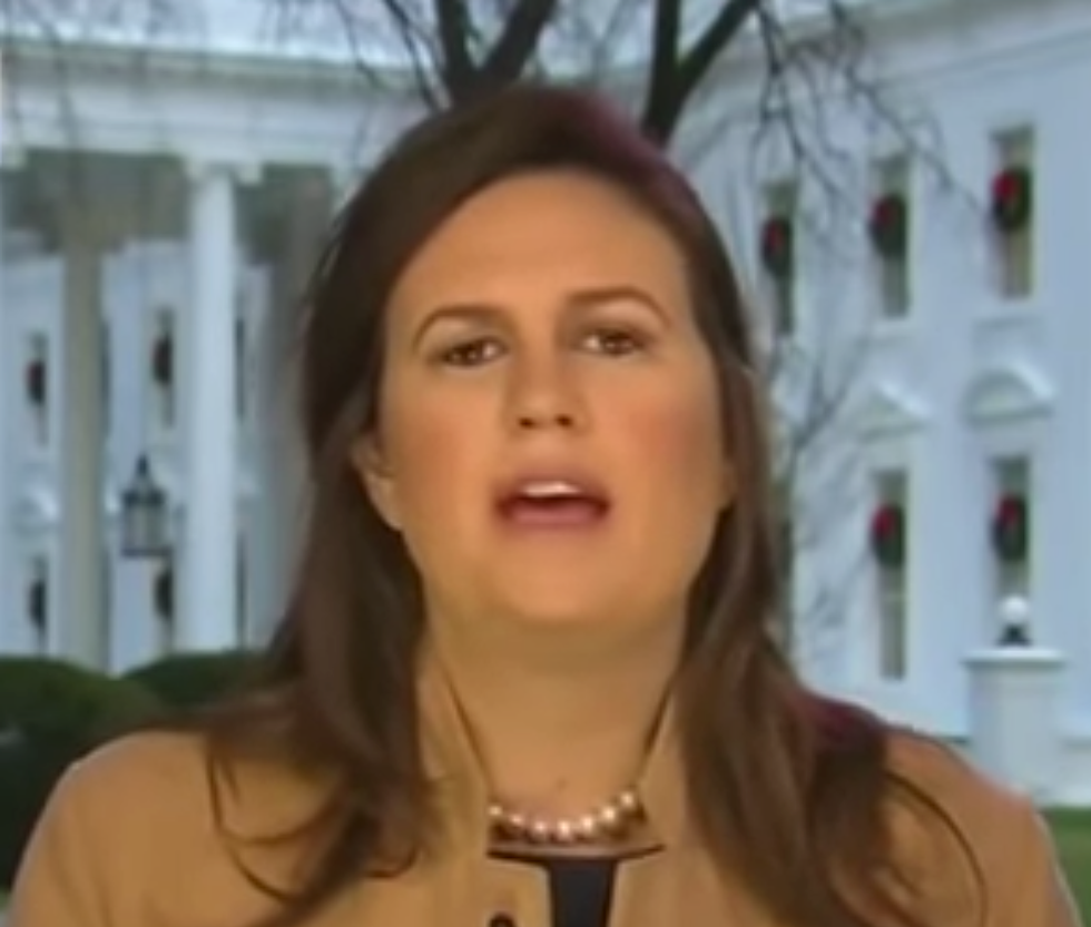 'He just re-founded ISIS!': Fox & Friends host humiliates Sarah Sanders live on air using Trump's own words