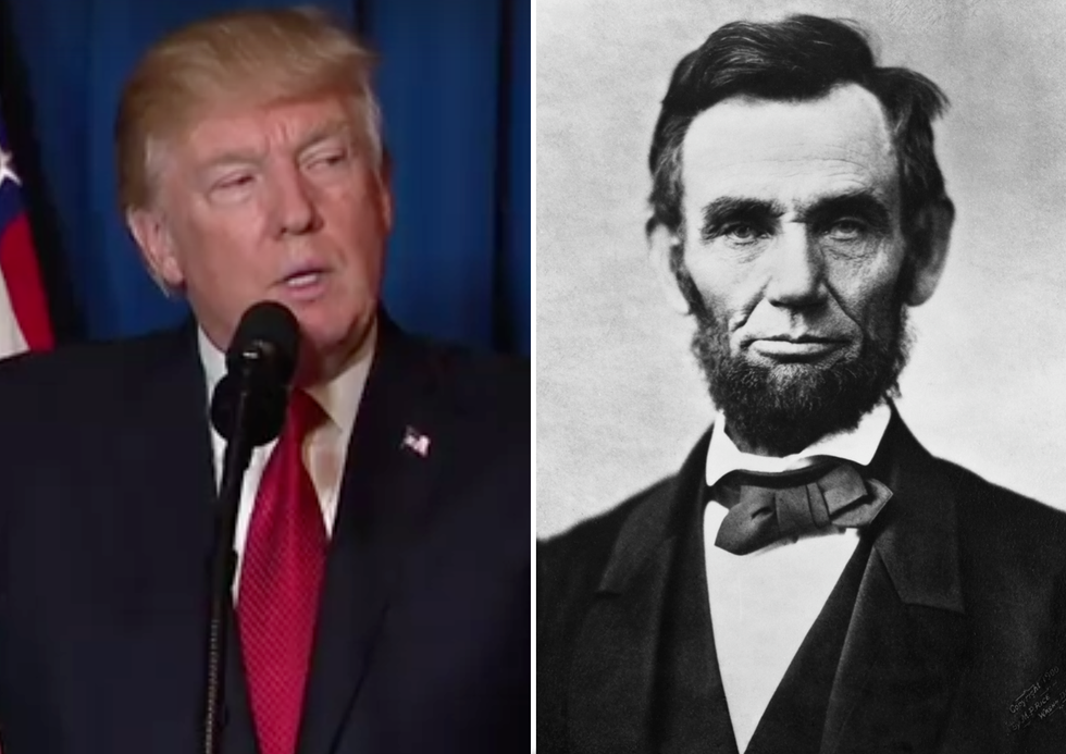 Abraham Lincoln Warned Us About the Dangers of Donald Trump