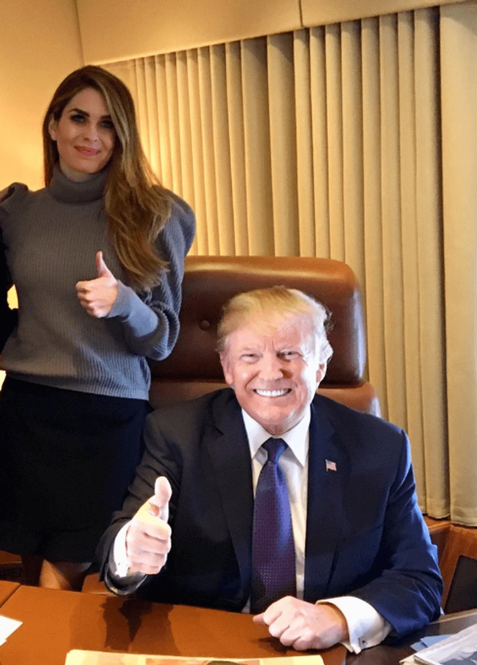 Trump Lashes Out at White House Communications Staff Over Handling of Woodward Book: 'Bring Back Hope Hicks'