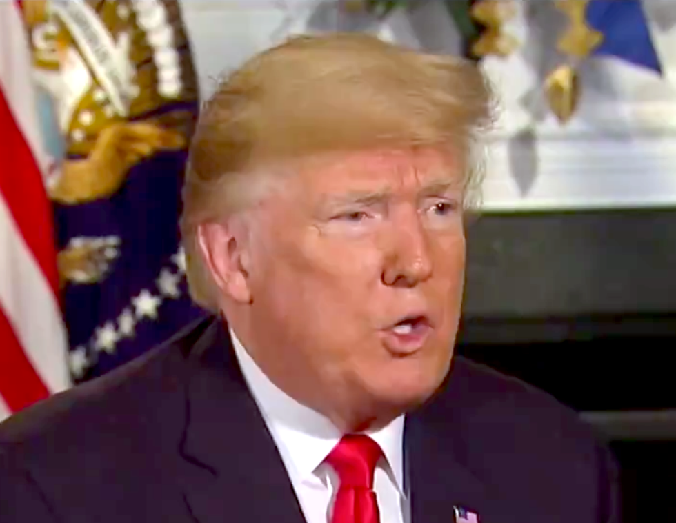 Trump just severely undermined his own defense against accusations that he broke campaign finance laws