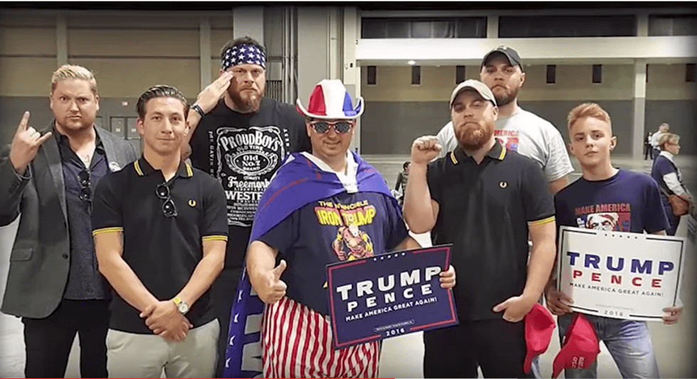 Violence by white supremacists 'has surged since President Trump took office': new study