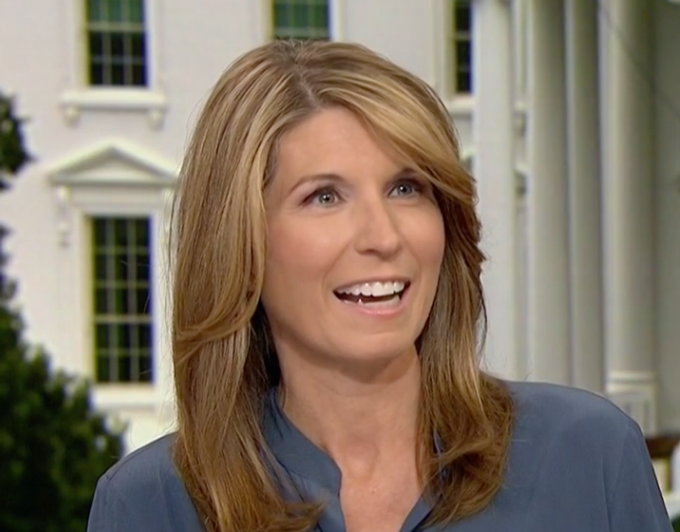 'This Is Hilarious!': MSNBC's Nicolle Wallace Bursts Out Laughing at Report of Trump Appointee Trashing the President's Personality
