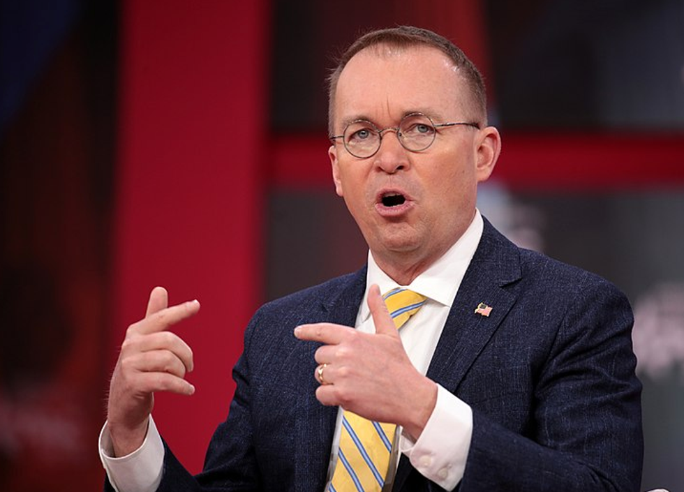 Mick Mulvaney to serve as Trump's  new chief of staff  -  but it appears to be a temporary job