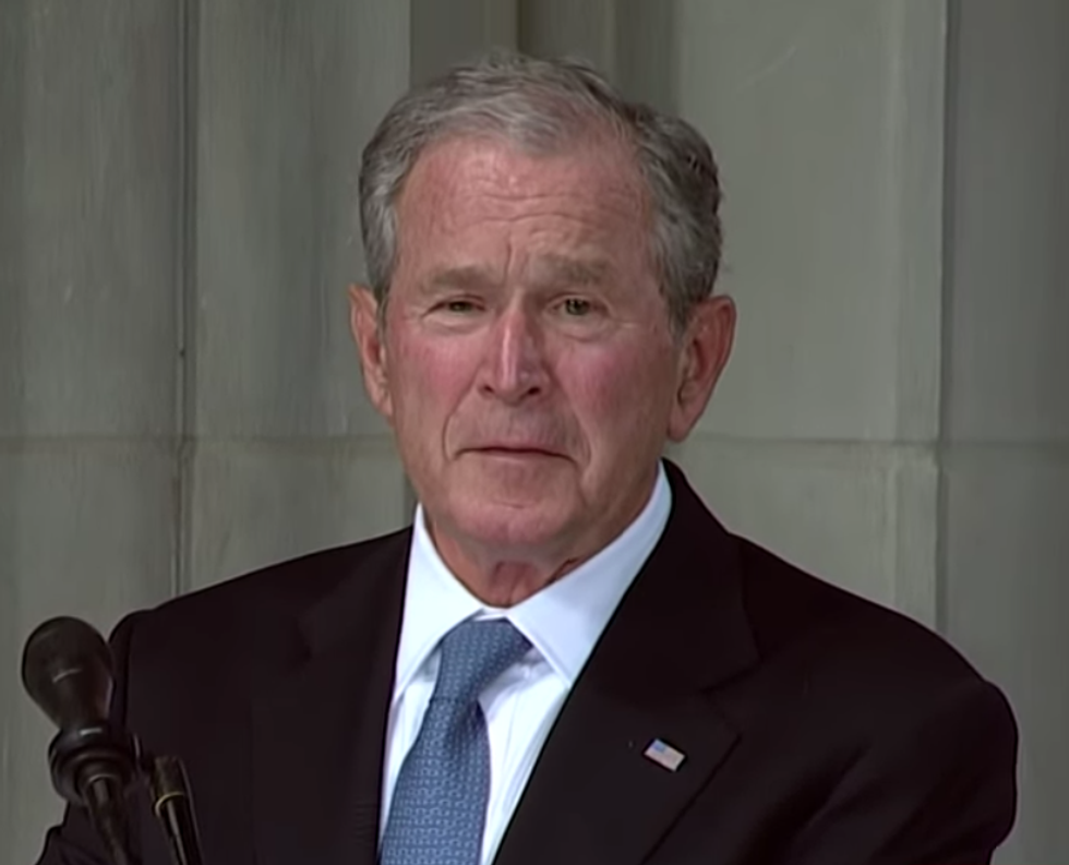 Don't Buy the Hype  -  George W. Bush Is Not a Part of the 'Resistance' to Trump