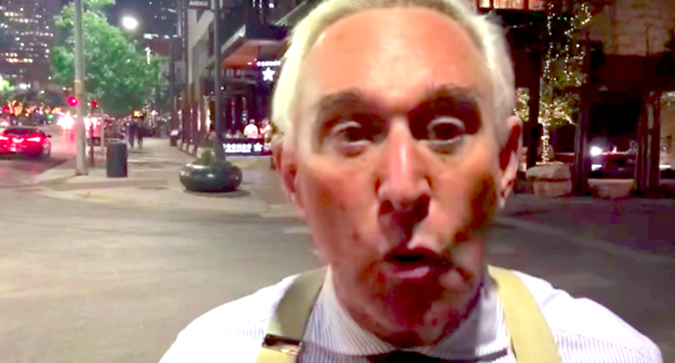Roger Stone hiding in 'undisclosed location' because he's worried about getting 'Jack Rubyed': documentary filmmaker