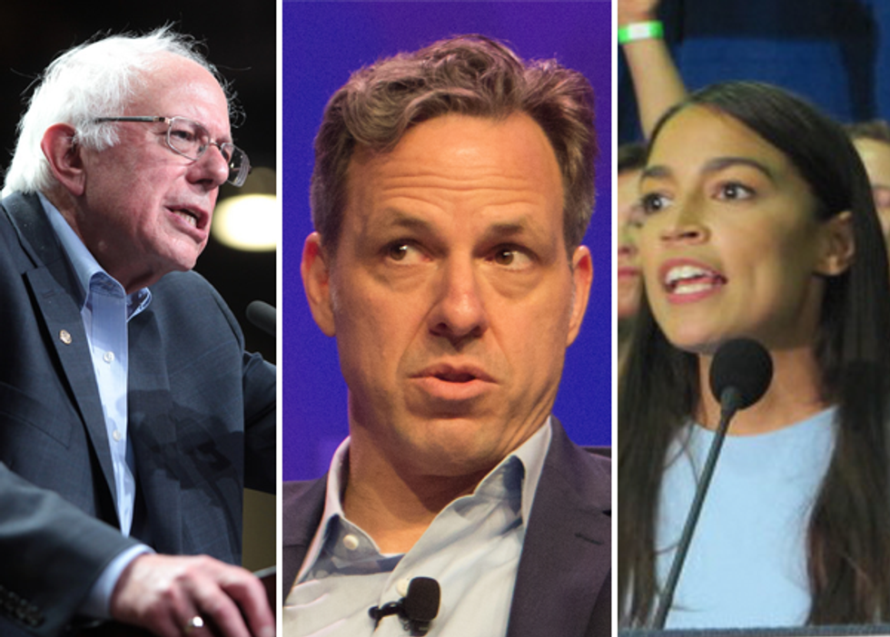CNN's Jake Tapper Finally Admits His Fact-Check of Alexandria Ocasio-Cortez and Bernie Sanders' 'Medicare-for-All' Claim Was Not Factual