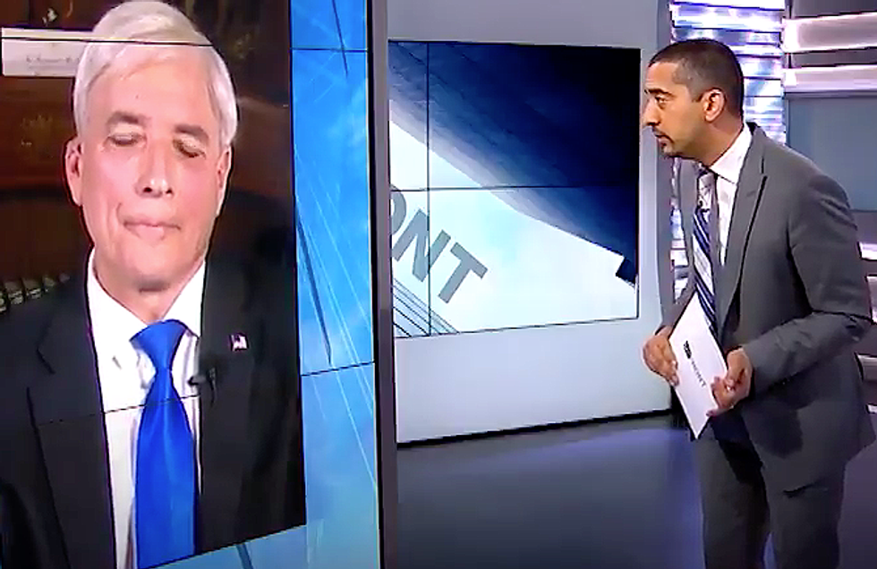 'The president lies daily': Watch this Al-Jazeera reporter show the correct way to interview a Trump defender