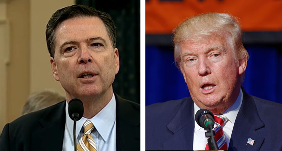 Trump's plans to fire Comey accidentally revealed after White House printer mixup: 'Oh f*ck!'