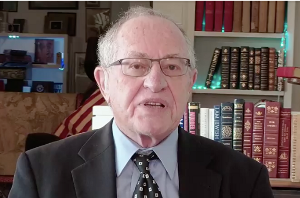 Attorney Alan Dershowitz Admits That Trump's Interests Aren't Aligned with What's Best for America in Mueller Probe