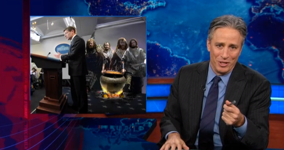 Jon Stewart Rescues Two Goats Who Were Found Wandering Around on New York Subway Tracks