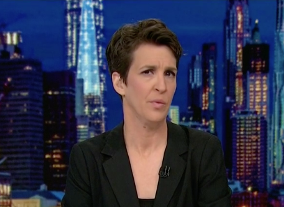 MSNBC's Rachel Maddow believes Trump is now being fed 'inside information' about Mueller  -  and it could be 'the beginning of the end'