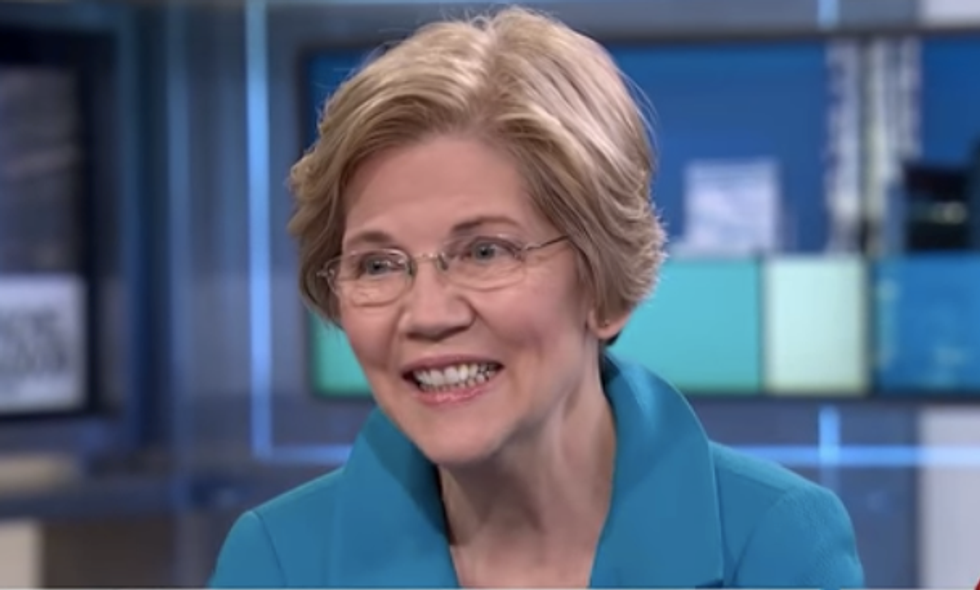 The billionaires are throwing tantrums — and Elizabeth Warren is bathing in their tears