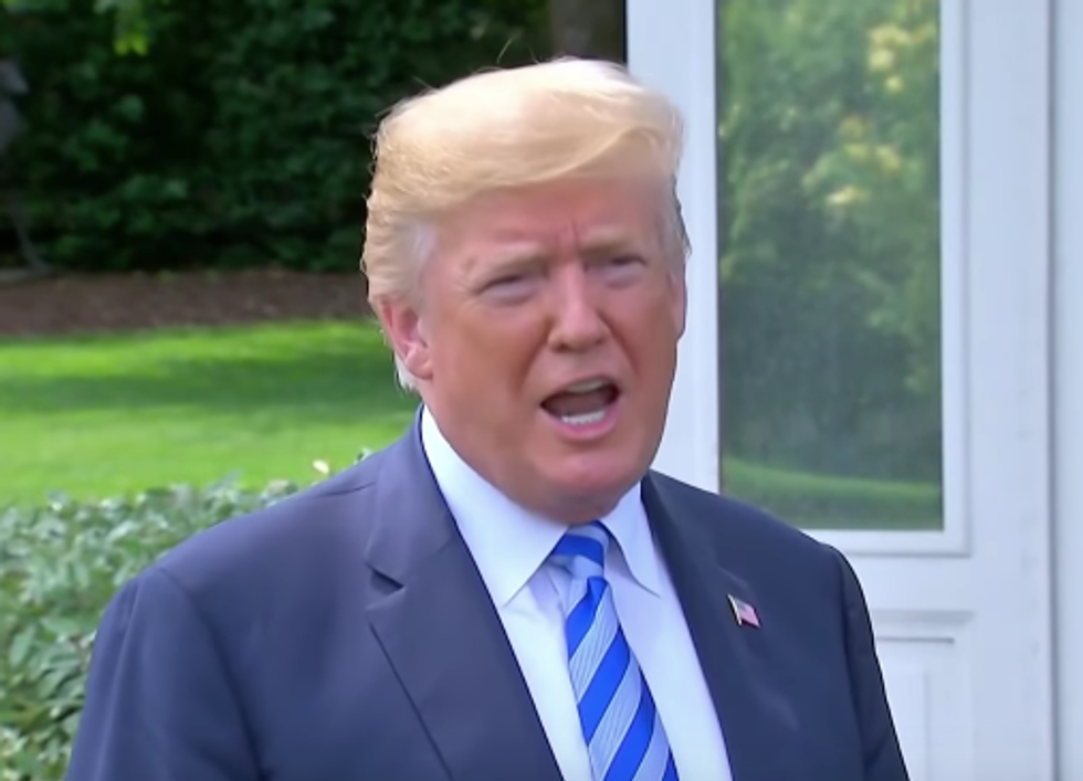 Trump Calls Google Search 'RIGGED' After Watching Unhinged Fox Interview With Right-Wing YouTube Stars