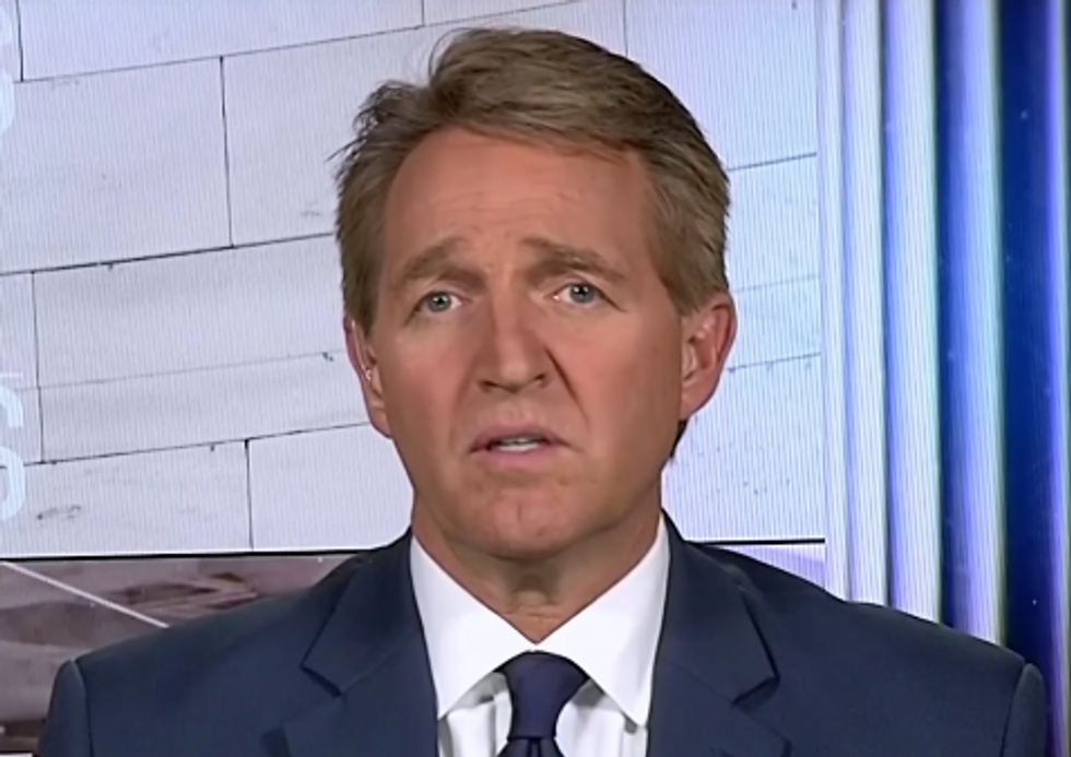 'Please Don't': Republican Senator Jeff Flake Warns Trump Not to Fire Sessions Over Russia Probe