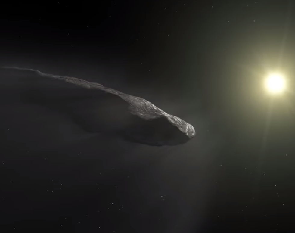 Here's Why These Harvard Astrophysicists Speculate that a Mysterious Interstellar Object Could Have Come from Aliens