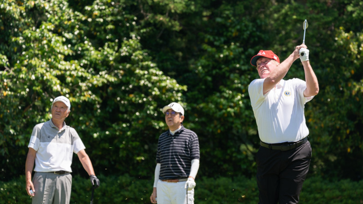 Trump uses official presidential seal to promote his newly renovated golf course